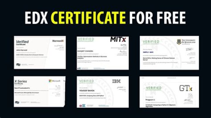 Is edX certificate legit?